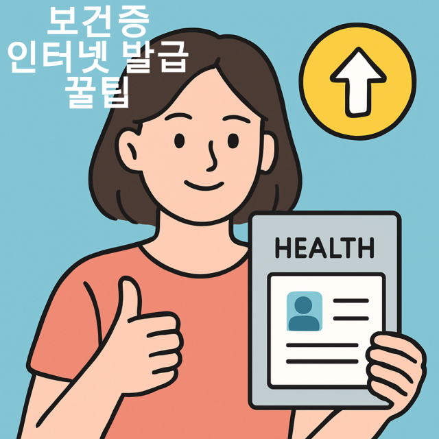 보건증 인터넷 발급 재발급 유효기간 생리 1분 정리