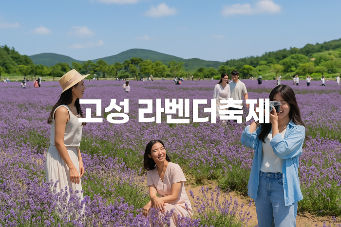 고성 라벤더축제 인생샷 명소 총정리