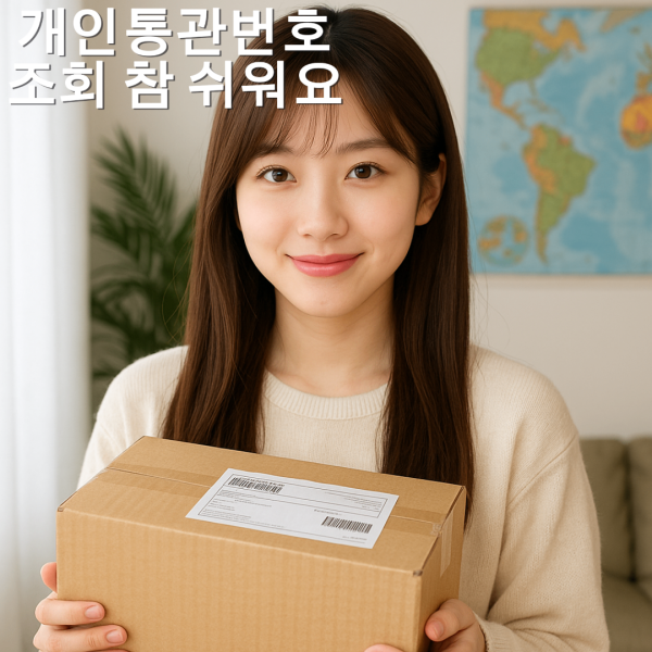 개인통관번호 잘못 입력하면 해외 배송 멈춤. 조회 재발급 1도 어렵지 않아요