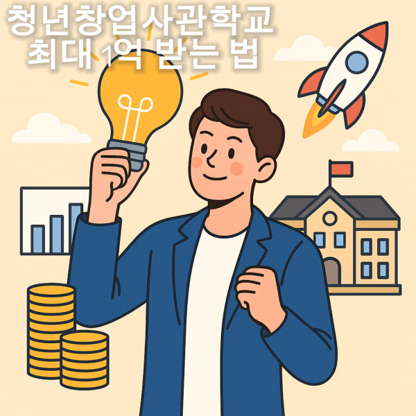 청년창업사관학교 최대 1억 지원 받는 방법 완전 정리
