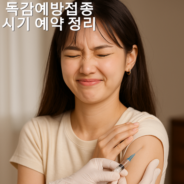 독감예방접종 시기 놓치면 효과 반토막?