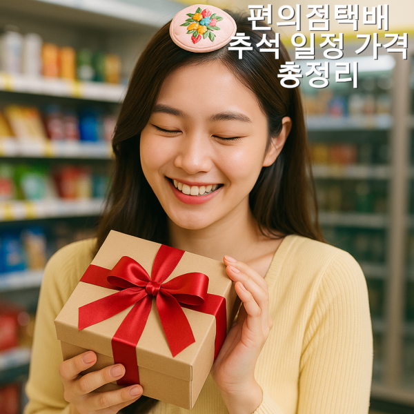 편의점택배 가격 예약 조회 추석택배마감 완전 정복